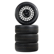 18x8 Matte Black Predator Iconic Alloys for Ford Transit Custom 2012-2023