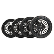 20x8 Matte Black Predator Iconic Alloys for Ford Transit Custom 2012-2023