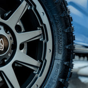 18x8 Gunmetal Grey Predator Hurricane Alloys for VW Amarok 2023+