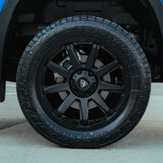 20x9 Matte Black Predator Hurricane Alloys for VW Amarok 2023+