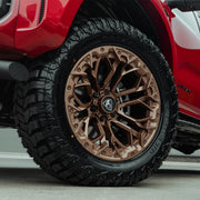 20x9.5 Bronze Predator Scorpion Alloys for Ford Ranger 2012-2022