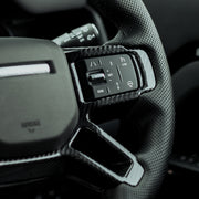 Carbon Fibre Heated Steering Wheel for Land Rover Defender 2020+