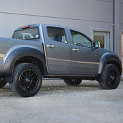 Predator Wheel Arch Extensions in Matte Black for Isuzu D-Max 2012-2016