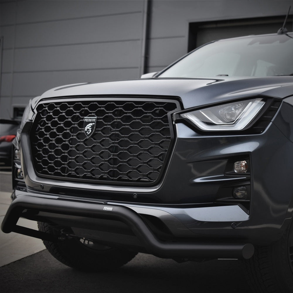 Predator Matte Black Mesh Grille for Isuzu D-Max 2021-2024