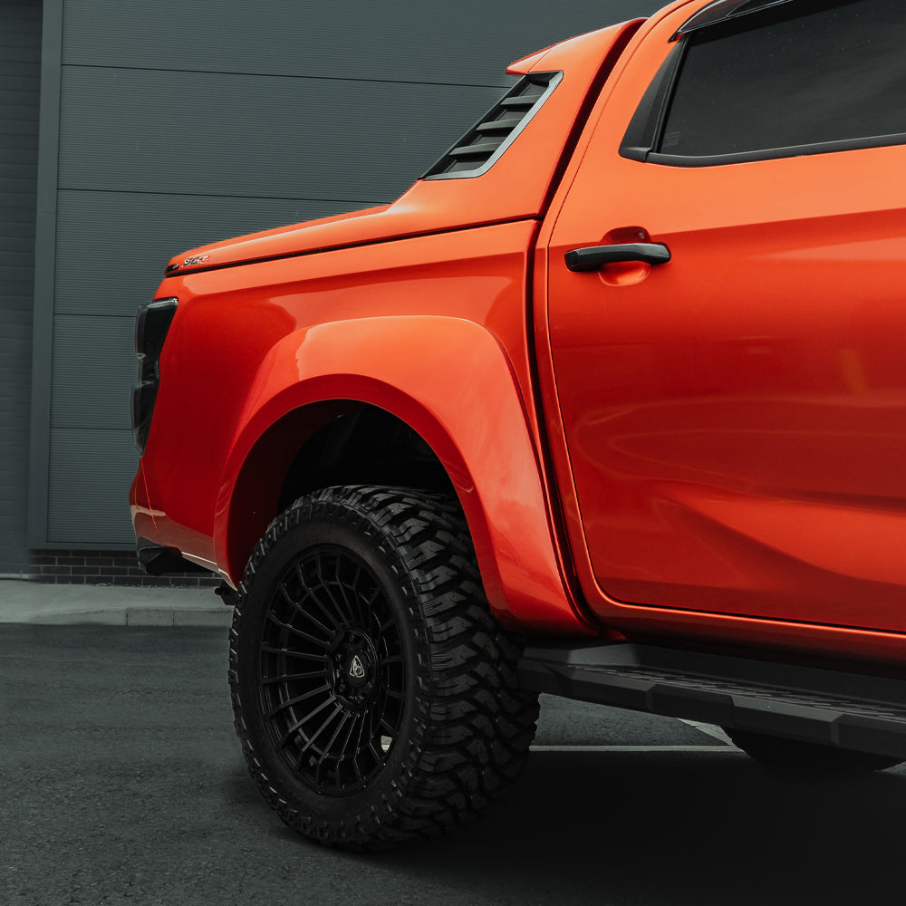 20x9.5 Matte Black Predator Iconic Alloys for Isuzu D-Max 2021+