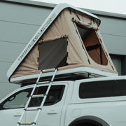 Ford Raptor White Predator Explorer Hard Shell ABS Pop-Up 2-Person Rooftop Tent