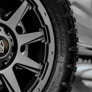 18x8 Gunmetal Grey Predator Hurricane Alloys for Ford Ranger 2012-2019