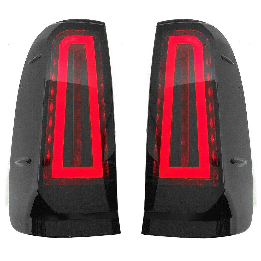 Predator Smoked LED Tail Lights for Toyota Hilux 2005-2016