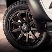 18x8 Matte Black Predator Hurricane Alloys for Ford Ranger 2012-2019