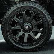 20x9 Matte Black Predator Hurricane Alloys for Ford Ranger 2012-2019