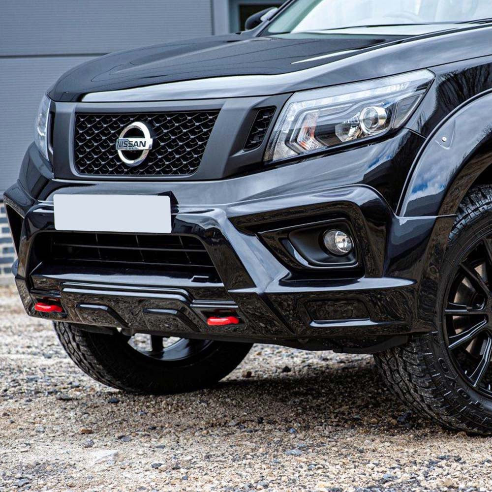 Predator Matte Black Grille with Camera Mount for Nissan Navara NP300