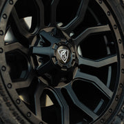 20x9.5 Matte Black Predator Panthera Alloys for Isuzu D-Max 2021+