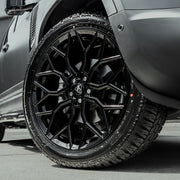 22x10 Matte/Gloss Black Predator Corse Alloys for Land Rover Defender 2020+