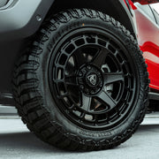 20x9.5 Matte Black Predator Wolf Alloys for Isuzu D-Max 2021+