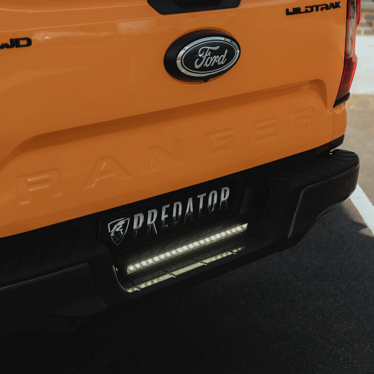 Predator Rear Number Plate LED Light Bar for Ford Ranger