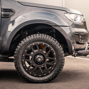 20x9 Matte Black Predator Dakar Alloys for Ford Ranger 2012-2022