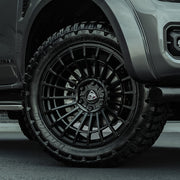 20x9.5 Matte Black Predator Iconic Alloys for Ford Ranger 2023+