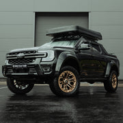Ford Raptor Black Predator Explorer Hard Shell ABS Pop-Up 2-Person Rooftop Tent