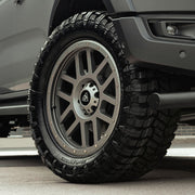 20x9 Gunmetal Grey Predator Dakar Alloys for Ford Ranger 2012-2022