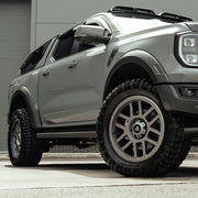 20x9 Gunmetal Grey Predator Dakar Alloys for Ford Ranger 2012-2022