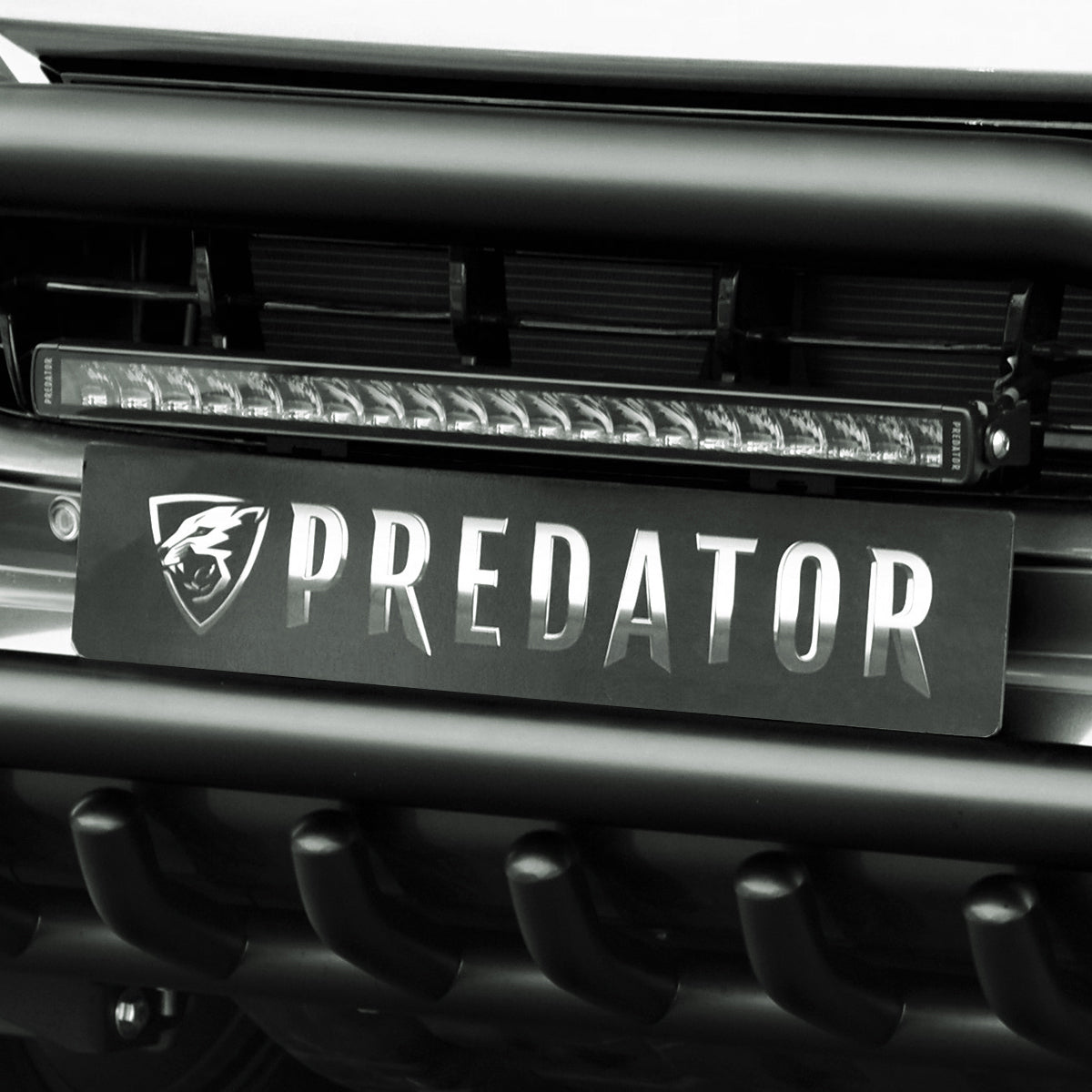 Predator Front Number Plate LED Light Bar for Ford Raptor