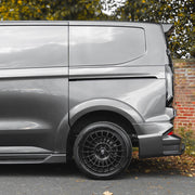 18x8 Matte Black Predator Iconic Alloys (Sports Offset) for Ford Transit Custom 2023+
